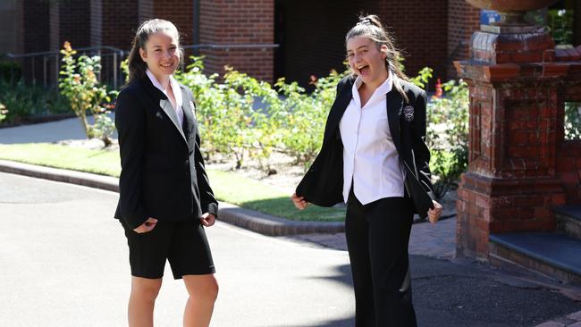 Gender fluidity was linked to students being allowed to wear shorts and long pants. Picture: AAP