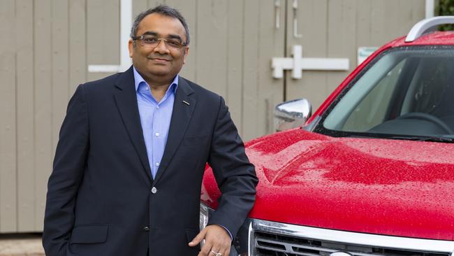 Australia is a unique test bed: Ashwani Gupta, Nissan vice-president of the company’s light commercial division. Pic: Supplied.