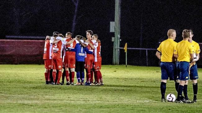 Confidence and goals have returned to Nambour Yandina United under coach Korey Nix. Picture: Nikki Grigg