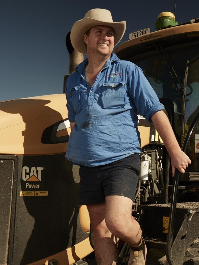 Boggabilla farmer Sam Coulton runs a mixed farming operation across a number of properties.