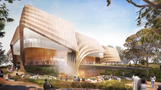 Architects and interior designers from two companies – Woods Bagot and Diller Scofidio + Renfro – have collaborated closely on the Tarrkarri project. Image: Supplied