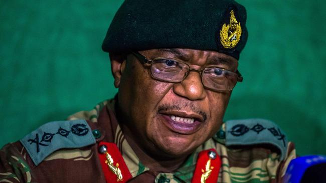 Zimbabwe's Commander Defence Forces General Constatntino Guveya Chiwenga. Picture: Jekesai Njikizana.