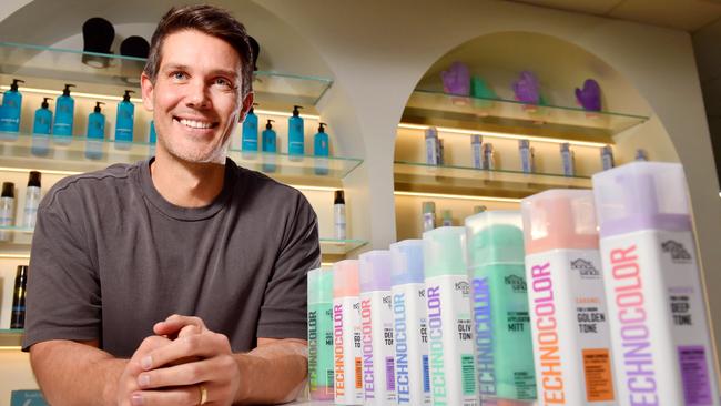 Co-founder of Bondi Sands Blair James will enjoy a hefty cut of a more than $450 million pay day after a global deal to sell the brand. Picture : Nicki Connolly