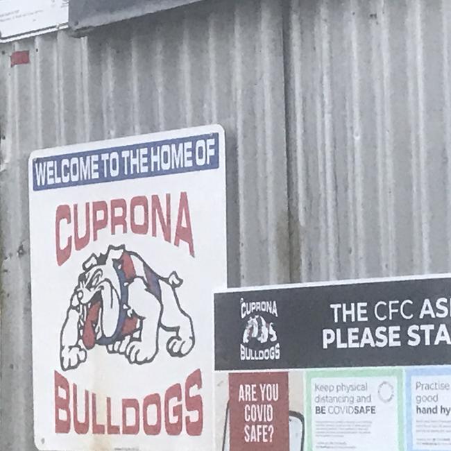 Fire damage at the Cuprona Football Club at Heybridge. Picture: Helen Kempton
