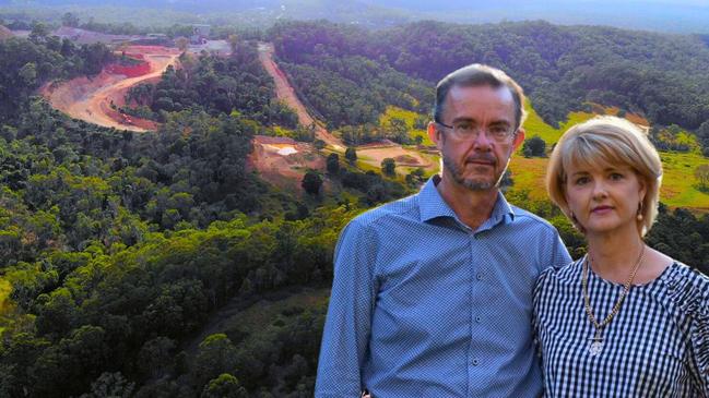 Mount Cotton residents Anthony and Kerstin Moloney have called for extra time for residents to get submissions in to the federal government. Picture: Contributed