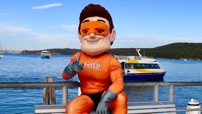 Advance Australia's Captain GetUp at Manly Wharf.