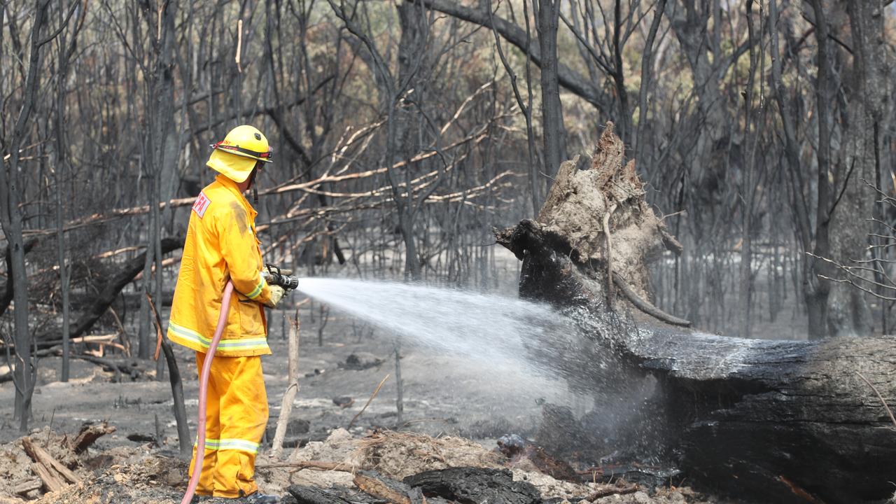 Crazy drug bust after men try to save cannabis from Grampians fire