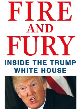 The cover page of the book<i> Fire and Fury</i> by Michael Wolff. AFP PHOTO/Henry Holt and Company