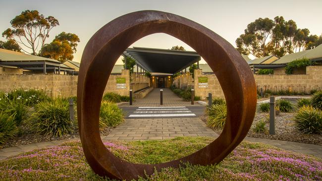 The entrance to The Louise in the Barossa Valley.