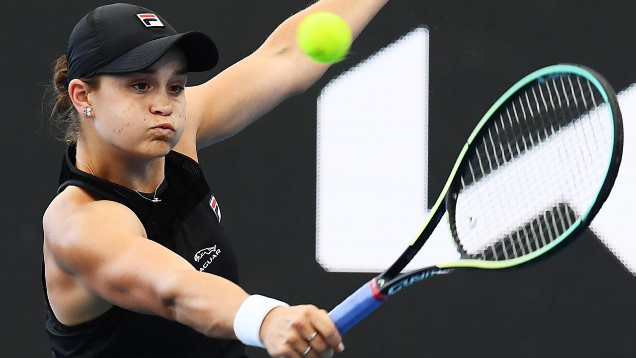 Barty has already found top form ahead of the Australian Open, winning the Adelaide International. Picture: Mark Brake/Getty Images