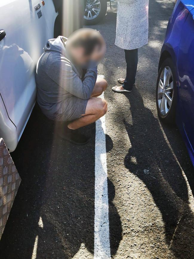 Harden on his arrest. Picture: AFP