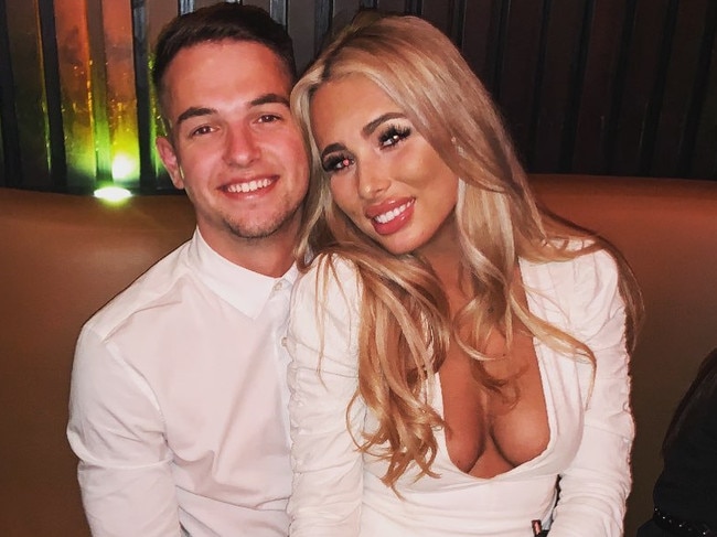 Kiera's boyfriend Callum was on holiday and she thought she would surprise him. Picture: Instagram/@kierastirton