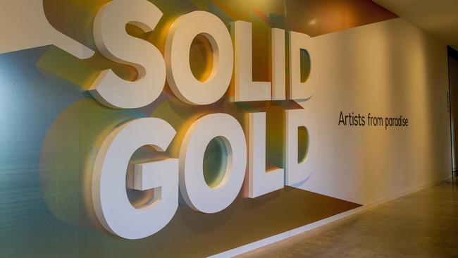 HOTA's Solid Gold exhibition is designed to support local artists. Picture: Jerad Williams