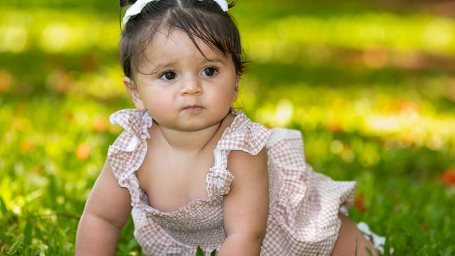 Aleirah was voted Mackay's cutest baby 2024. Picture: Michaela Harlow