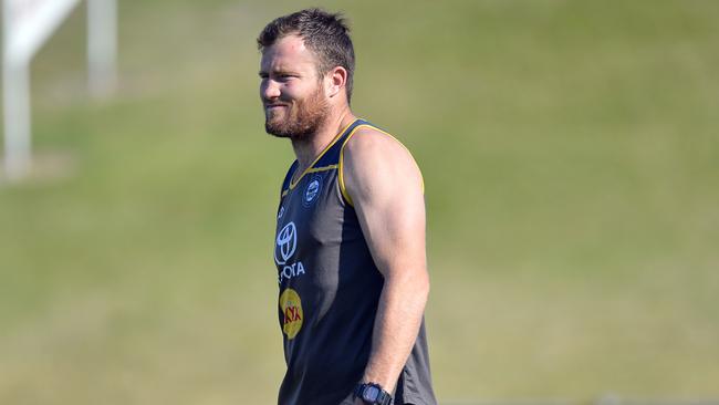 Gavin Cooper during a Cowboys training session. Picture: Wesley Monts