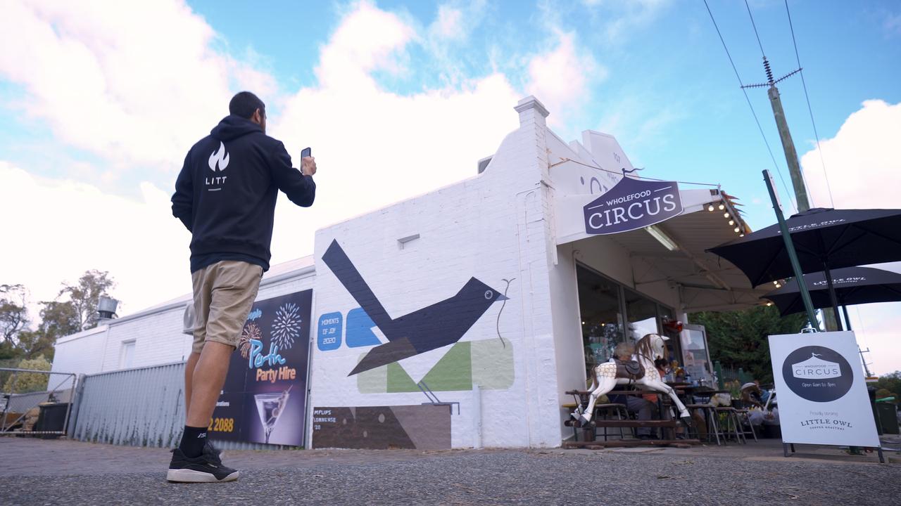 The app can ping people as they walk around their neighbourhood with great deals acting like a community noticeboard, according to its founder. Picture: Supplied