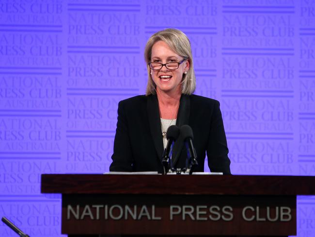 Senator Fiona Nash has revealed she is a dual UK-Australian citizen. Picture Kym Smith