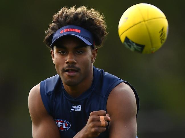 Kysaiah Pickett is pushing for Round 1 selection. Picture: Quinn Rooney/Getty Images