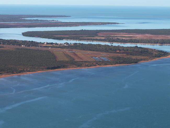 Generic pics of  Mornington Island , including the town , power station , wharf , aerial views , street views  and general store . Mornington island , Gulf of Carpentaria , north QLD