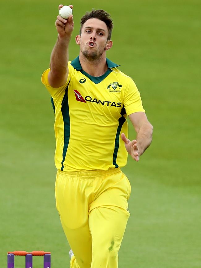 Mitchell Marsh has joined the World Cup camp as cover for Marcus Stoinis. Picture: David Rogers/Getty Images