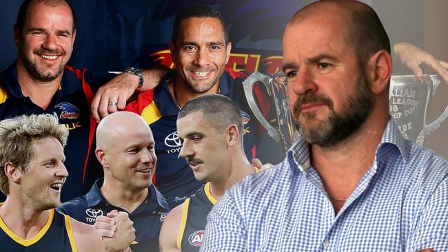 Mark Ricciuto has spoken about the Crows rebuild and the tough seasons since the 2017 Grand Final loss.