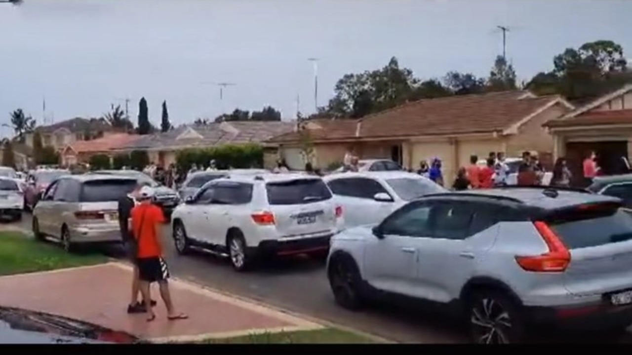 About 100 people missed out on viewing the property. Picture: TikTok/@kuzman67