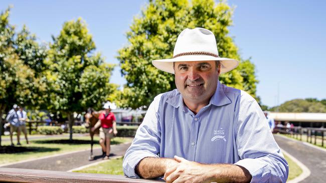 Magic Millions managing director Vin Cox: “Athleticism and the way a horse moves is the indicator that has the most success ... but it doesn’t always work.” Picture: Jerad Williams