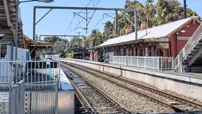 Luggage linked to Jennings was found on a platform at Hamilton railway station on Sunday afternoon. Picture: Google Maps