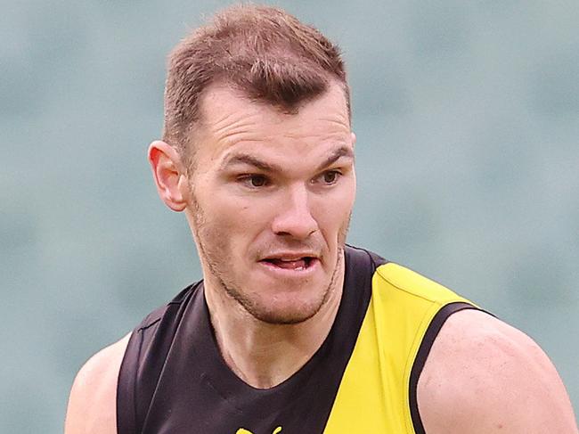 AFL Round 5. . 05/07/2020.  AFL Round 5. . 05/07/2020.  Melbourne v Richmond at the MCG. Kamdyn McIntosh of the Tigers    . Pic: Michael Klein
