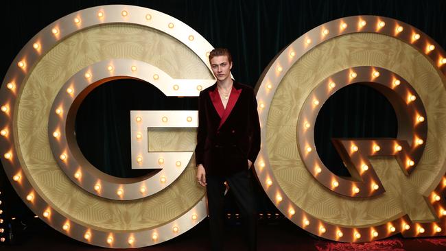 Lucky Blue Smith attends the GQ Australia Men of The Year Awards at The Star.