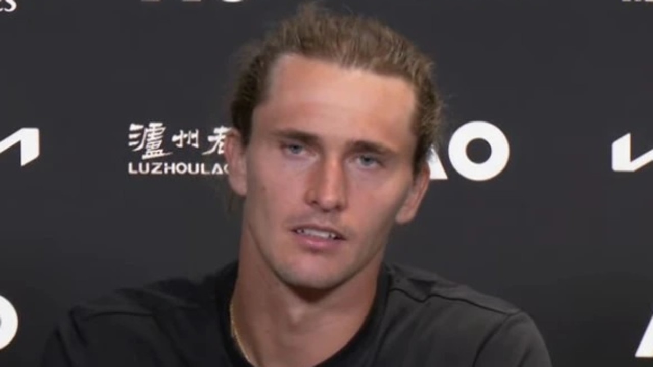 Alexander Zverev fumes at reporter’s question over legal issues after ...