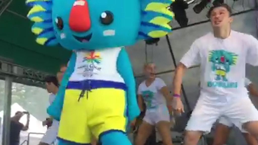 Borobi is the mascot for Gold Coast's Commonwealth Games