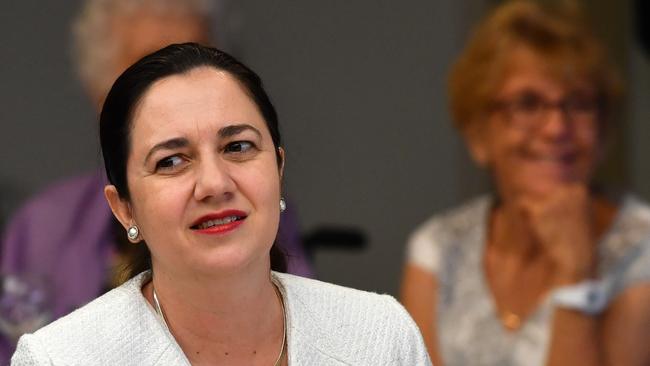 Queensland premier Annastacia Palaszczuk is under fire over the Adani coal mine.