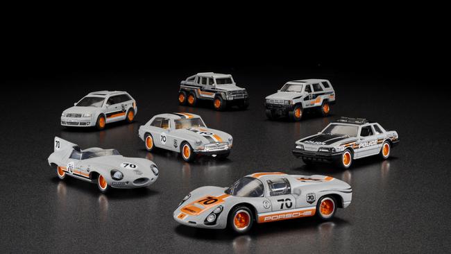 Here is a an example of some of the new 70th anniversary range of Matchbox Cars. Picture: Supplied/David Chickering