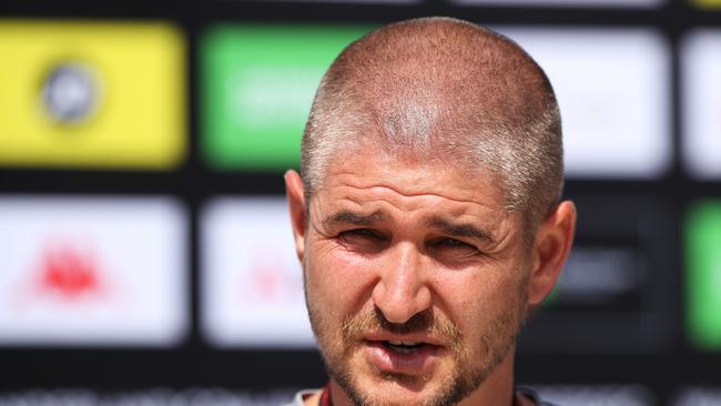 Western Sydney Wanderers coach Carl Robinson hopes to complete a double over his former club Newcastle. Picture: Mark Kolbe/Getty Images