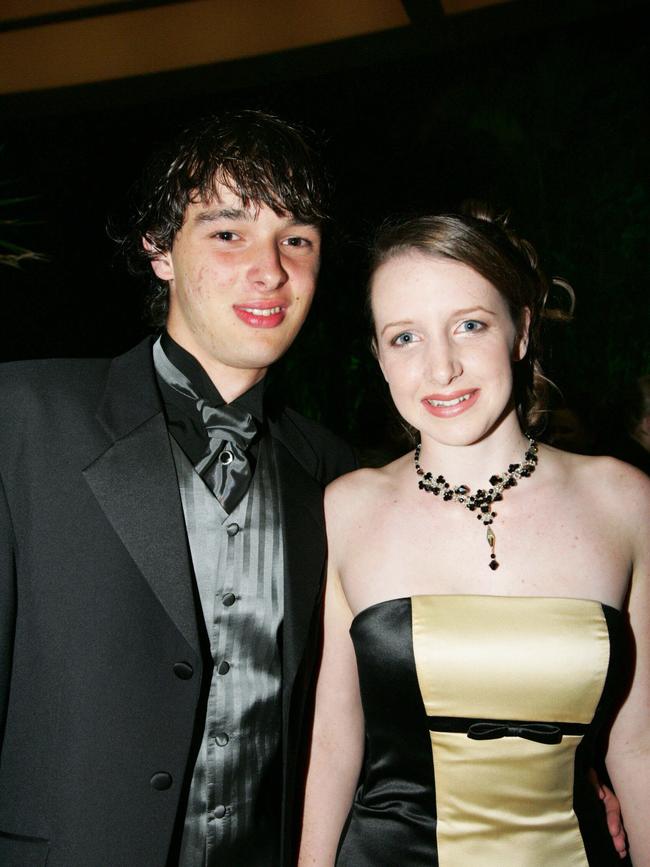 JUNE 06, 2004: RJ Varley, 16 and Kristen Thorley, 16 from Hillcrest Christian College at the Crowne Plaza in Surfers Paradise for their school formal. PicMike/Batterham - socials