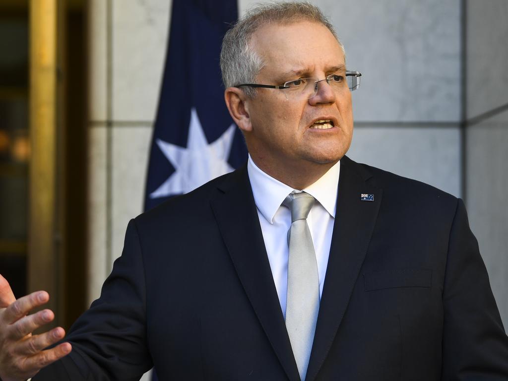 The Prime Minister has said workplace flexibility was shaping up as important as the wage subsidy. Picture: AAP/Lukas Coch.