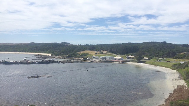 Currie port on King Island. Picture: KATELYN BARRY