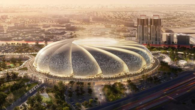 Aramco Stadium will also be built in Saudi Arabia and seat 47,000.