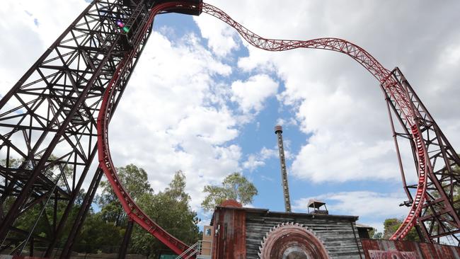 The Buzz Saw will be removed to make way for the park’s new roller coaster. Picture by Richard Gosling