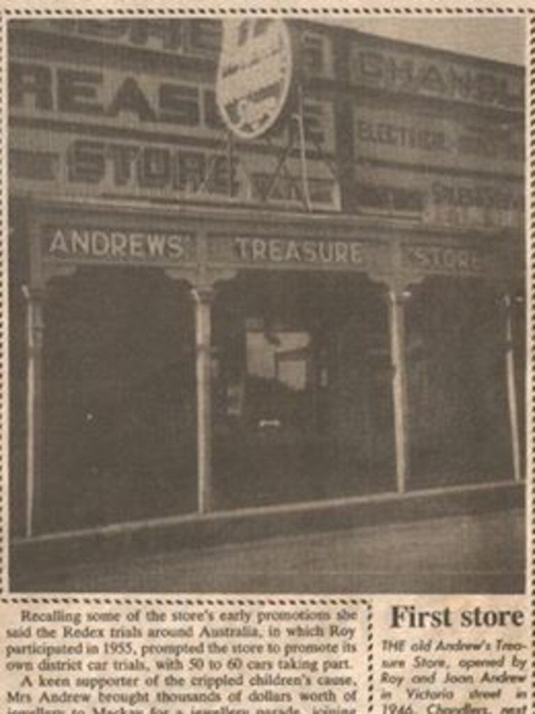 HIT TWICE: Andrew’s Treasure Store. Picture: Have you seen the old Mackay?