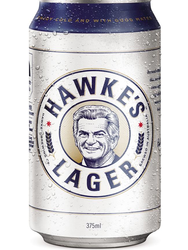 Hawke's Lager makes up one of three beers from the brewery.