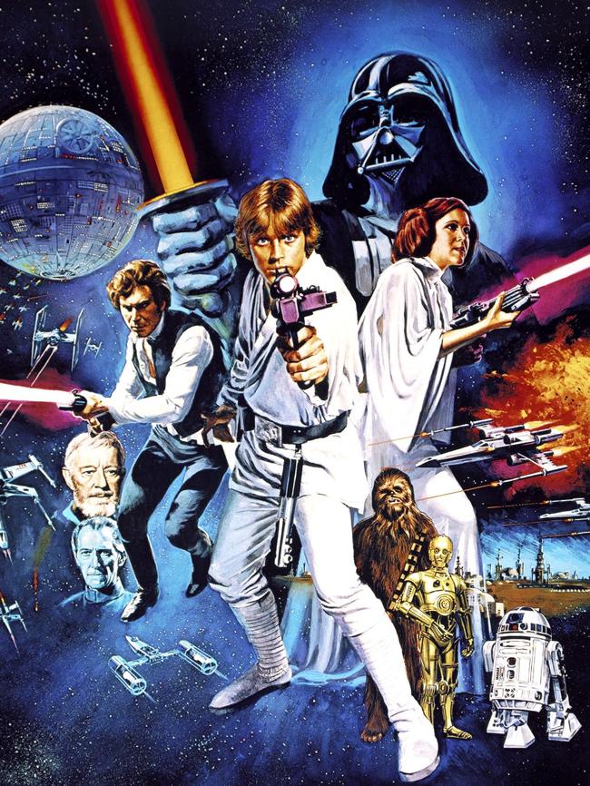 Poster for 1977 "Star Wars: Episode IV — A New Hope" Picture: Lucas Films Ltd.