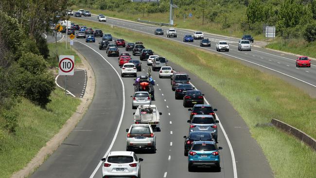 Commute options remains a key concern for residents in Western Sydney says Labor. Picture: Jonathan Ng