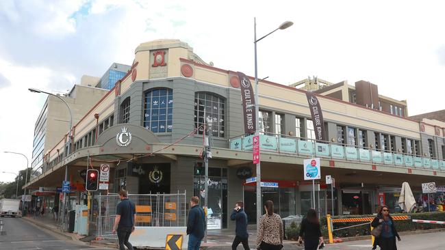 A hotel will loom over the Murray Brothers facade in Parramatta. Picture: Angelo Velardo