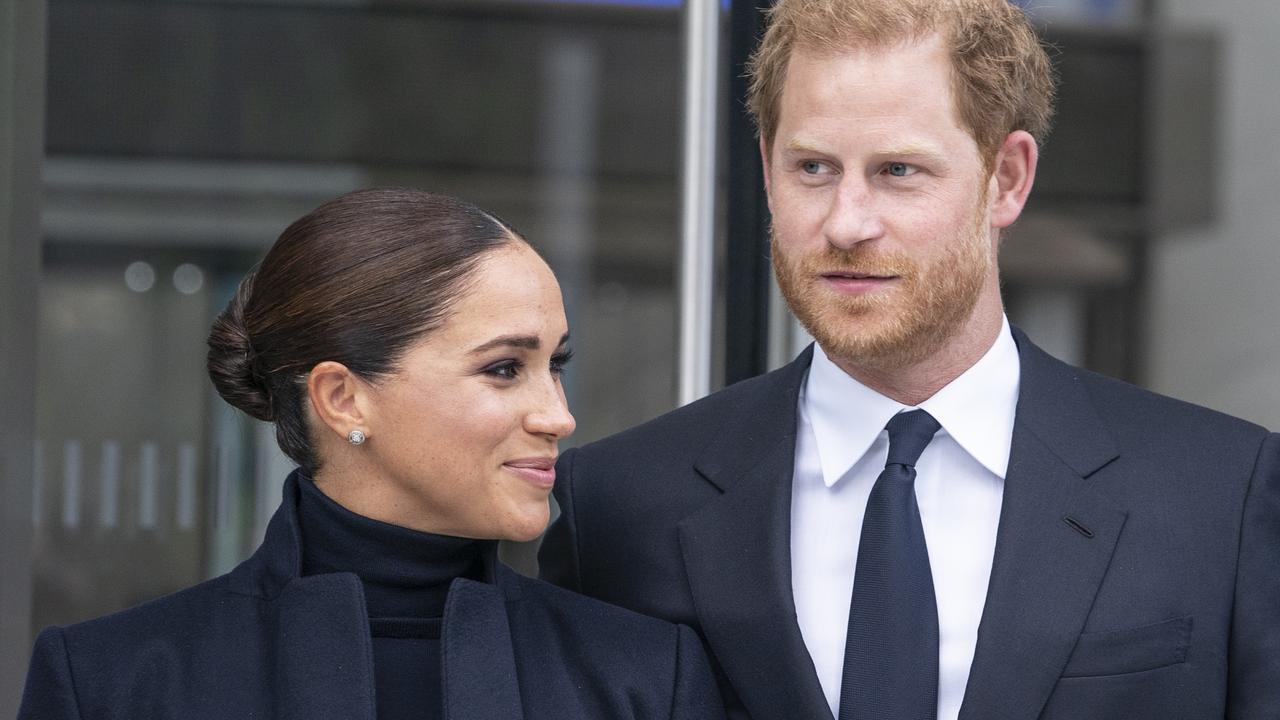 Meghan Markle in a $2000 turtleneck from The Row. Picture: Lev Radin/Pacific Press/LightRocket via Getty Images