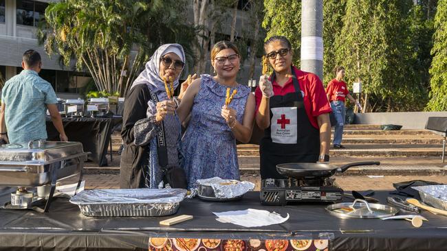 The Joy of Many Colours celebrates the cuisine, culture and fashion of the Territory migrant and refugee community. Picture: Pema Tamang Pakhrin