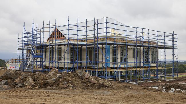 A before shot of Sharon and Ankur’s Block house in Gisborne South. Picture: The Block/Channel 9