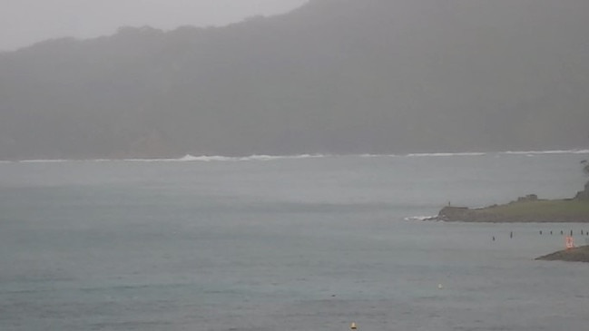 Dreary and grey at Port Stephens on Friday morning. Picture: NSW Government