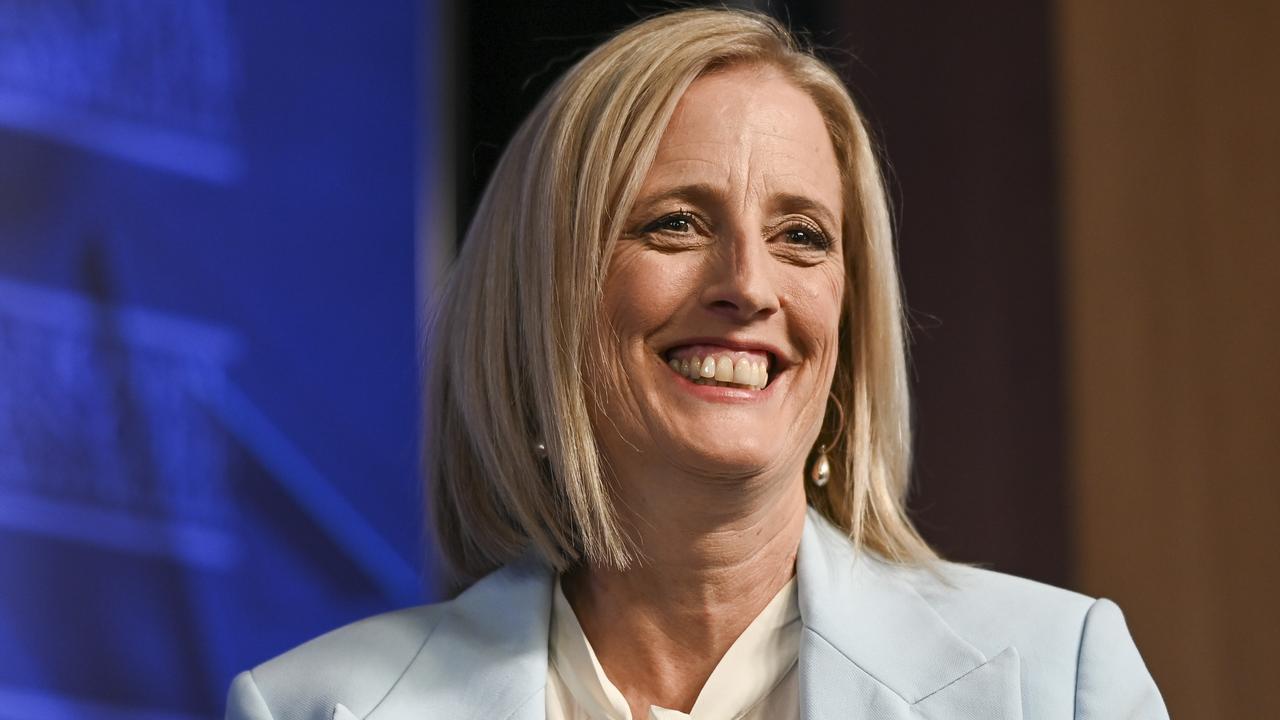 Finance Minister Katy Gallagher confirmed savings worth $1bn on Thursday. Picture: NCA NewsWire / Martin Ollman